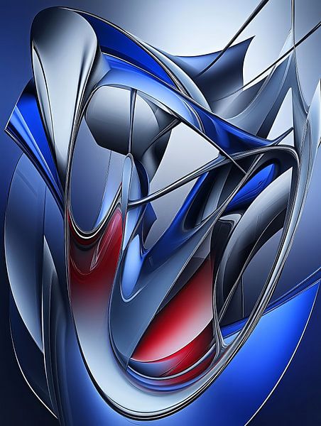 Mechanical Bloom 3 by Rene Ladenius Digital Art