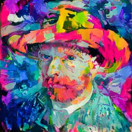 Motif Vincent Van Gogh - Couleurs expressives sur Team W 32 Gallery