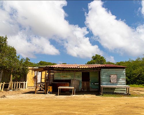 Oud vissershuisje Bonaire Lac Cai