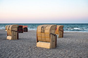 Sunset over Germany's east coast by Werner Lerooy