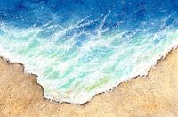 Quelque chose avec la mer et la plage