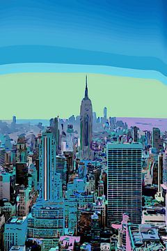 Rockefeller Building New York City by The Art Kroep