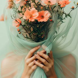 Blumen in Tüll von Studio BB