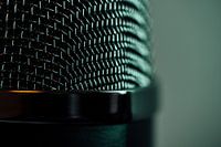 Mikrofon Nahaufnahme