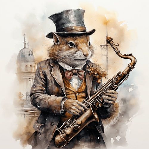 Saxophone Serenade: Hazel's Enchanted Forest Music