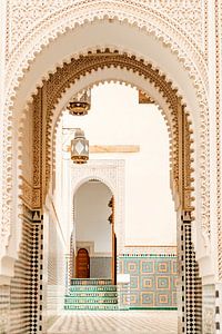 Mausoleum of Moulay Ismail in Meknes, Morocco