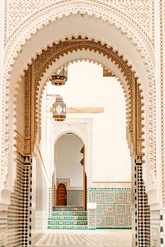 Mausoleum of Moulay Ismail in Meknes, Morocco by Melissa Peltenburg