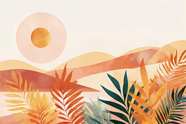 Bohemian Desert no.2 by Studio BB