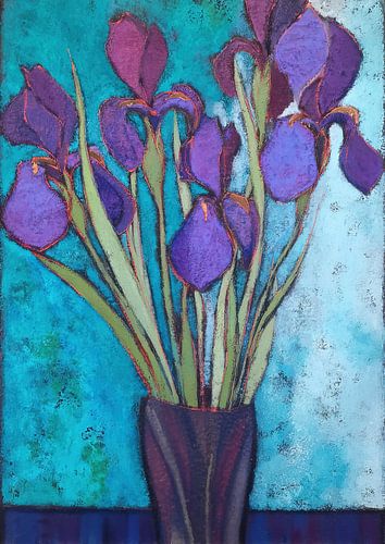 Lila Iris | Iris und Blue Dream