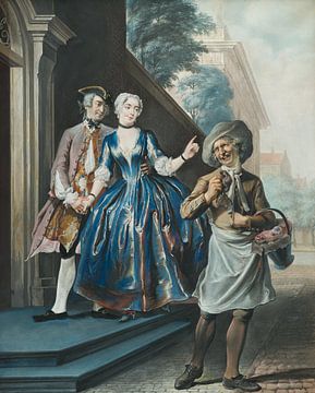 Pefroen und der Schafskopf, Cornelis Troost