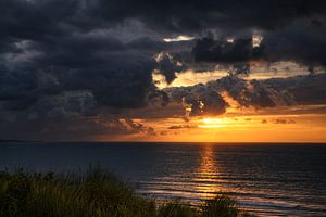 Coucher de soleil à Zeeland