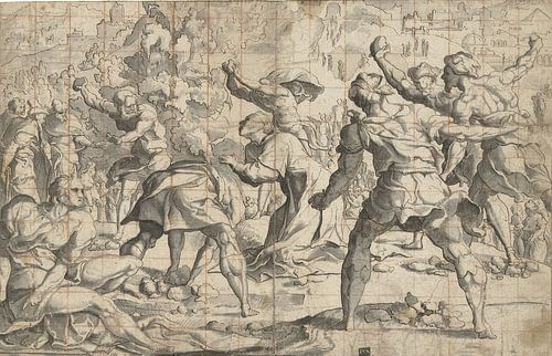 Steniging van Stephanus, Jan van Scorel, 1505 - voor 1541