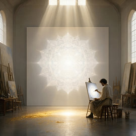 Mandala lumineux sur Markus Gann
