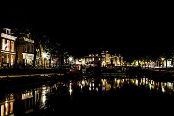 Utrecht bij nacht van Matthijs de Rooij