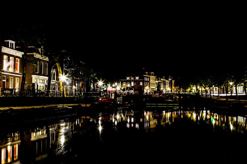 Utrecht bij nacht von Matthijs de Rooij