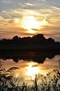 Sonnenuntergang am Fluss von Marcel Ethner Miniaturansicht