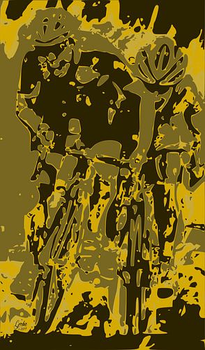 Cyclists by ! Grobie