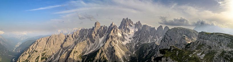 Uitzicht Cadini di Misurina in de Dolomieten tijdens de lente van Sjoerd van der Wal Fotografie