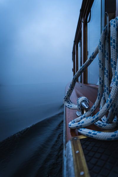 Bootsfahrt im Nebel von Steffen Peters