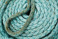 Turquoise touw