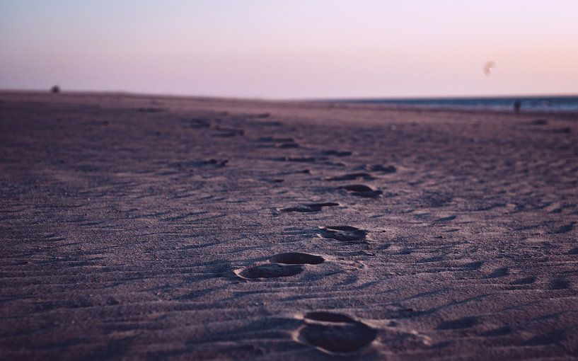 Voetstappen op het strand van Creative PhotoLab
