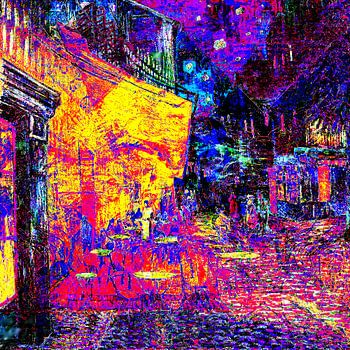 Van Gogh, Cafê Terrace at Night ( remix)