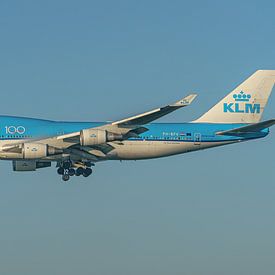 KLM-Verkehrsflugzeug Boeing 747-400M. von Jaap van den Berg