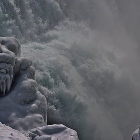 Schlucht am Gullfoss von Timon Schneider