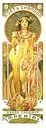 Picture Drinks - Grand Cremant - Art Nouveau Painting Mucha Jugendstil by Alphonse Mucha thumbnail