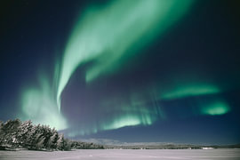Nordlicht | Reisefotografie Druck | Inari Lapland Finnland von Kimberley Jekel | reisfotografie prints