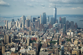 Uitzicht over New York City vanaf Empire State Building