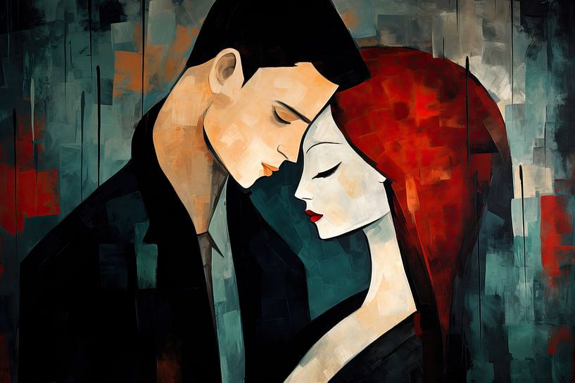 Liebe Gemälde 57917 von Blickfänger Gemälde