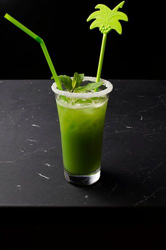 Wodka ontmoet sinaasappel banaan curacao.