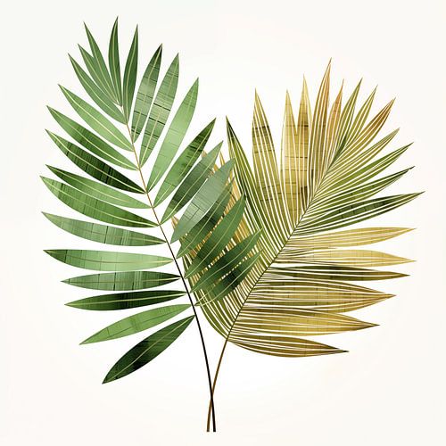 Boho Salie Groen Abstract