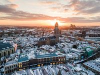 Zwolle in de Sneeuw