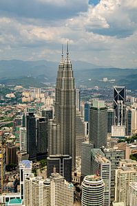 Kuala Lumpur und Petronas towers von Dieter Walther