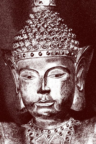 Gautama Boeddha by Jolanta Mayerberg
