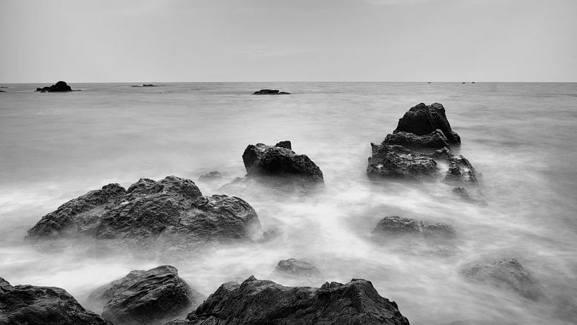Monochrome Sea of Fog  by Niels Eric Fotografie