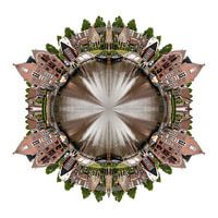 Het Kleindiep, town of Dokkum, Erven Brouwer