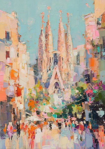 Barcelona Sagrada Familia by Niklas Maximilian