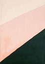 Japandi Minimalist Abstract Lines Geometric Pink by Niklas Maximilian thumbnail