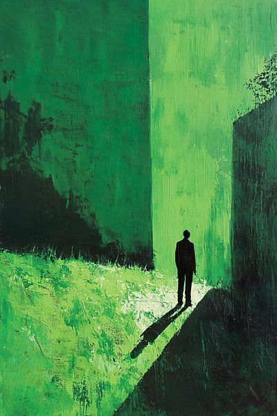une peinture verte par PixelPrestige