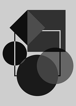 Minimalist Geometric Abstract Art