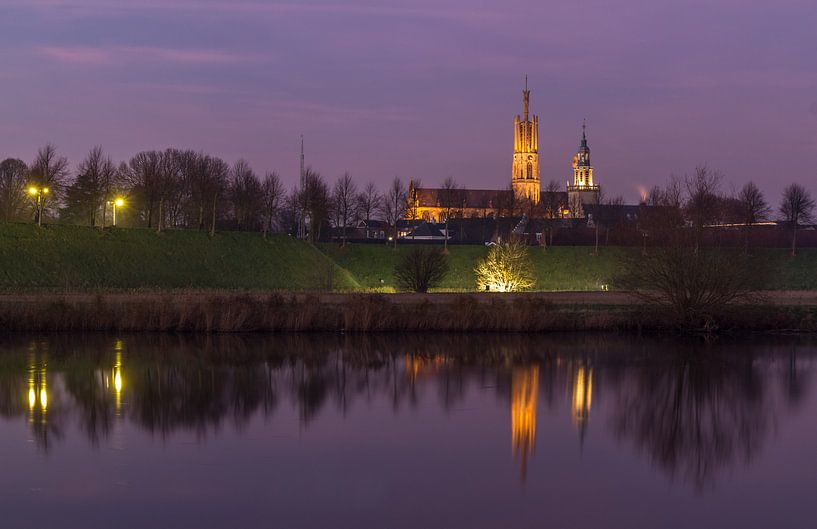 Hulst en de 2 torens by Ron A.B.
