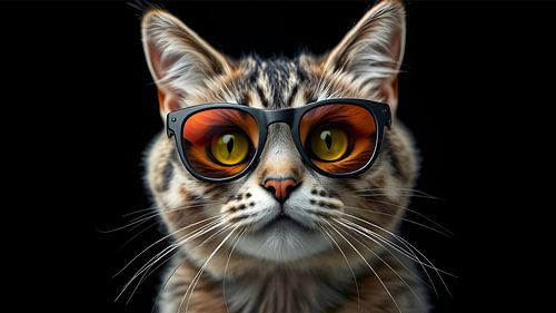 Cat in the spotlight