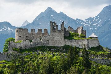 Ruin of Ehrenberg Castle near Reutte, Austria by XXLPhoto