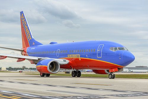 Taxi du Boeing 737-700 de Southwest Airlines.