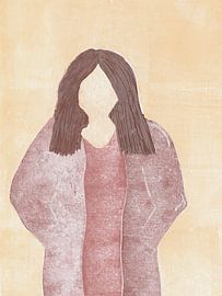 femme d'automne sur Kirsten Benschop-Pater