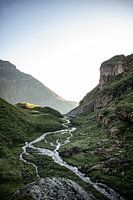 Rivier door het dal