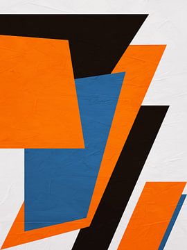 MODERNE KLEURRIJKE GEOMETRISCHE ABSTRACTE KUNST